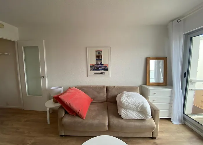 Studio 2 Pers,Balcon Vue Sur L Ocean ,Coeur De Biarritz,Halles *
